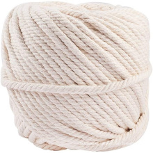 3mm 6mm Factory Outlet 100% Natural Cotton Rope